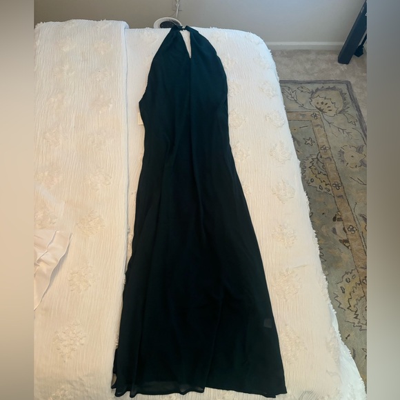 NWT ⭐️ SHOW ME YOUR MUMU JASMINE HALTER MIDI DRESS EMERALD SIZE L - Picture 7 of 8